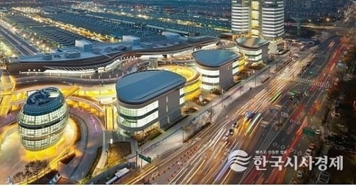 가락시장 전경.