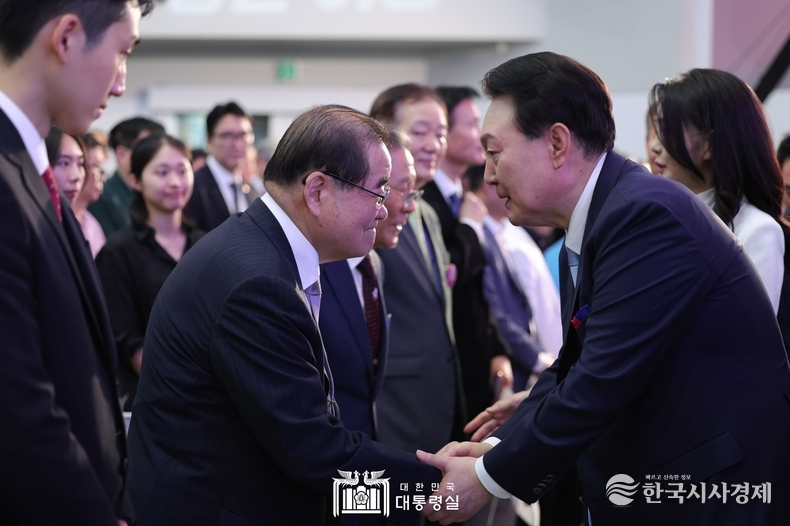 8월 15일 윤석열 대통령 부부는 제78주년 광복절 경축식에 참석했다.