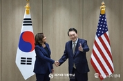 尹 大統領, 해리스 美 부통령 접견