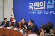 野, 감사원에 대통령실의 그림자가 어른거리는데 부인하기 급급한 윤석열 대통령"