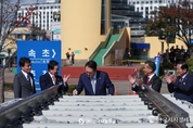 尹 大統領, 춘천~속초 동서고속화철도 착공 기념식 참석