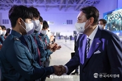 尹 大統領, 제77주년 경찰의 날 기념식 참석