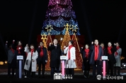 尹 大統領, 윈-윈터 페스티벌 개막식 방문