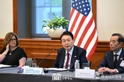 尹 大統領 "도전과 혁신 이끄는 한·미 주요 기업인들의 좋은 말씀 들은 아주 유익한 시간"