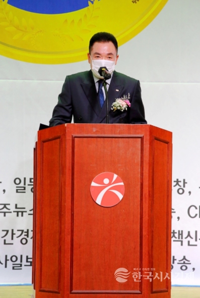 대한기자협회 회장 정승현회장 격려사