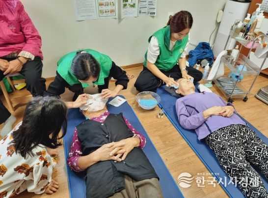 세종시 청송1리 마을 어르신들을 위한 효잔치