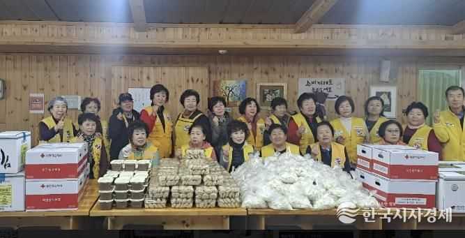 양평군 단월면, 반딧불 봉사회 설맞이 사랑의 음식 나눔 행사