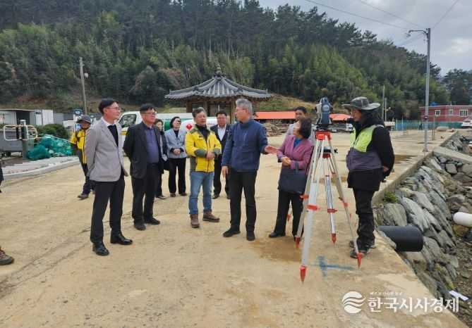고성 자란도 ‘지적재조사사업’ 추진사항점검 및 주민의견 청취