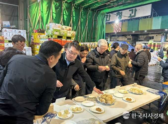 지역 농특산품 금선 감자 첫 출하