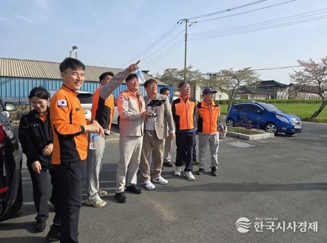 강진소방서, 의용소방대 드론수색팀 발대식 개최
