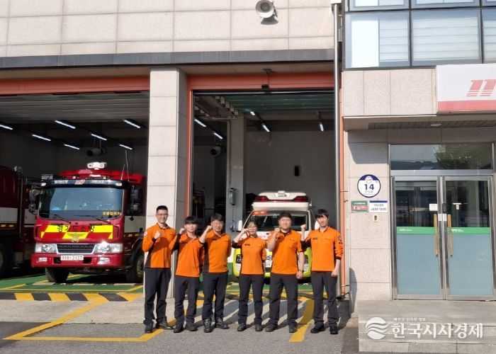 가평소방서, 구급대원과 펌뷸런스 대원의 신속한 대응으로 소중한 생명 소생시켜