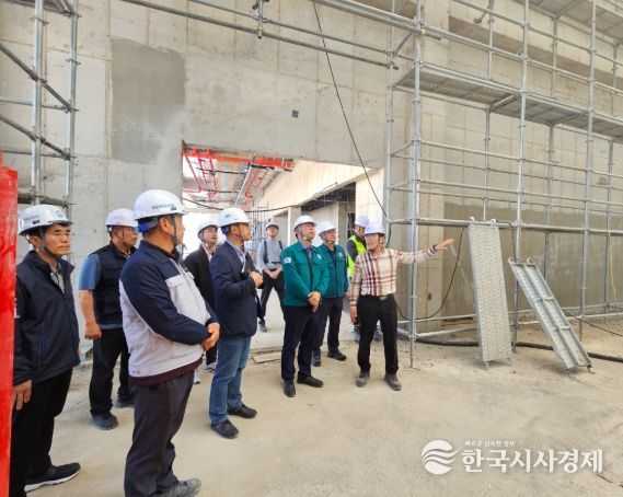 허창덕 금산부군수, 2025년 집중안전점검 참여 모습