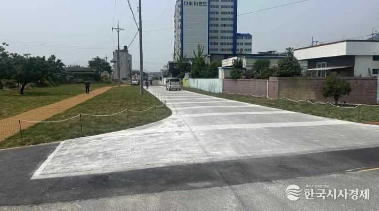 (시공후)울주군, 언양읍성 미개설 도로구간 환경정비 완료