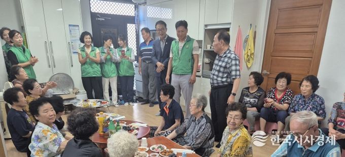 김해시 북부동 새마을협의회, 매월 경로당 찾아