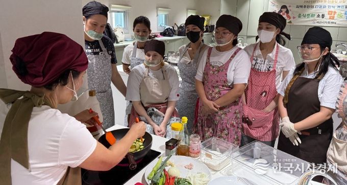 한국가정식 요리 수업 ‘맘&맘’개강