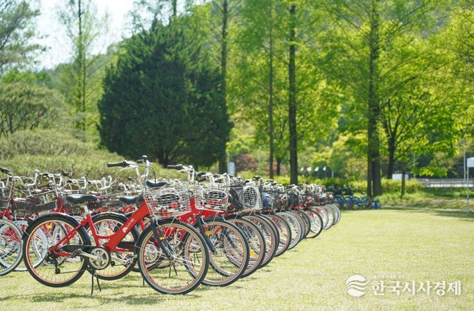 전주시 공영자전거 ‘꽃싱이’, 드론축구월드컵 현장 누빈다!