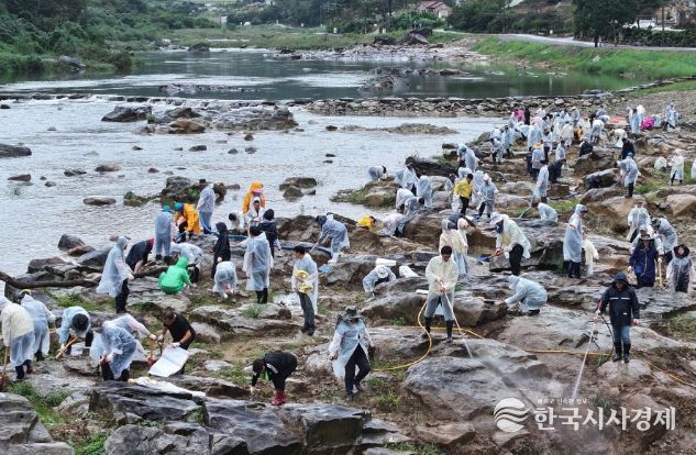 추석맞이 섬진강 환경정비