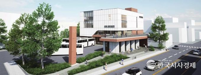서천군, 도시재생 거점시설 공사 박차 가한다 -복합이음센터 조감도.