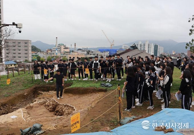 명덕고등학교 학생 견학