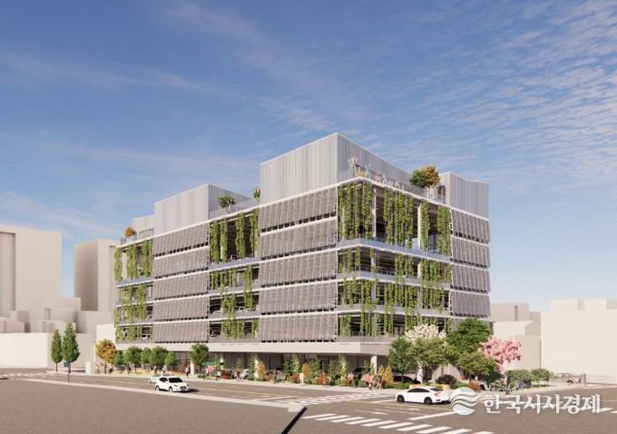 진주시, ‘도시재생사업’ 거점시설 공사 ‘ 착착’ - 조감도(상상리메이크센터)