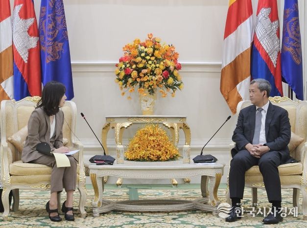 캄보디아 정부 고위급 인사 면담