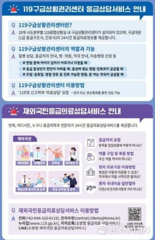 남양주소방서, 119구급상황관리센터 올바른 이용 홍보 나서