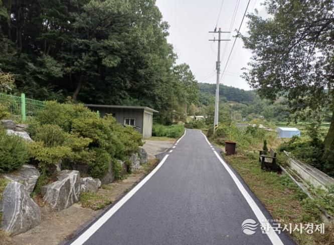 홍성군, 지역 밀착형 도로정비 '눈길'