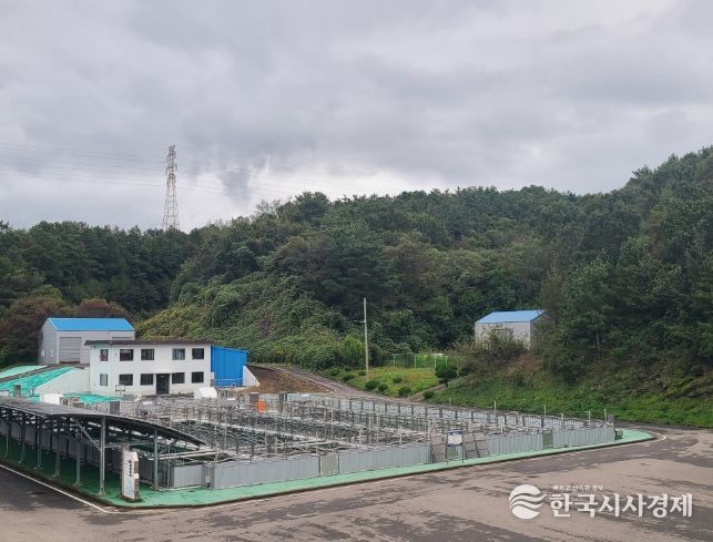 옥천정수장 전경