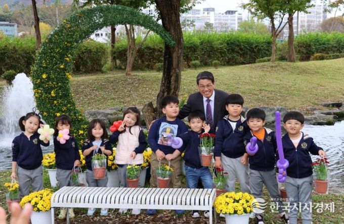 지난해 청양국화전시회 모습