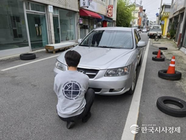 상주시, 자동차세·과태료 체납차량 번호판 영치 집중단속