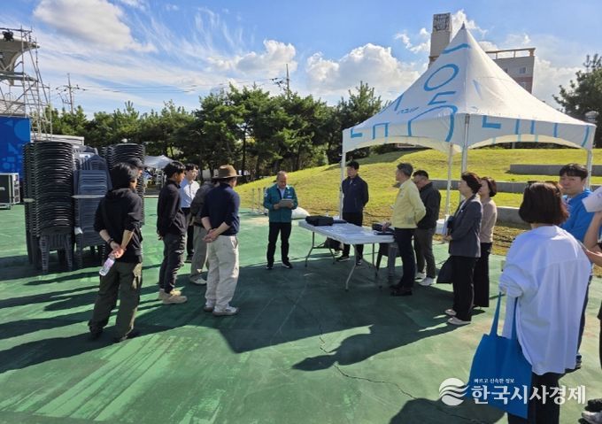 ‘남도영화제 시즌2 광양’ 개막식 행사 전 안전점검 실시