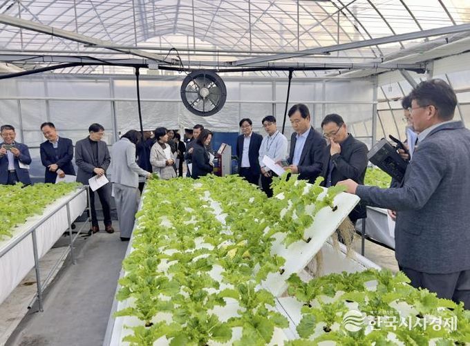 스마트팜 현장 방문 사진