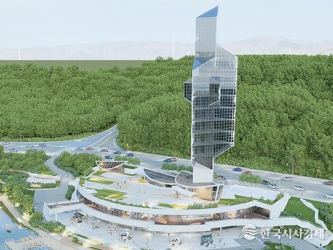 명암광망탑 리모델링 조감도