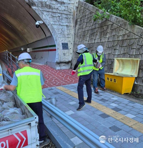 겨울철 폭설 대비 제설함 전수 점검