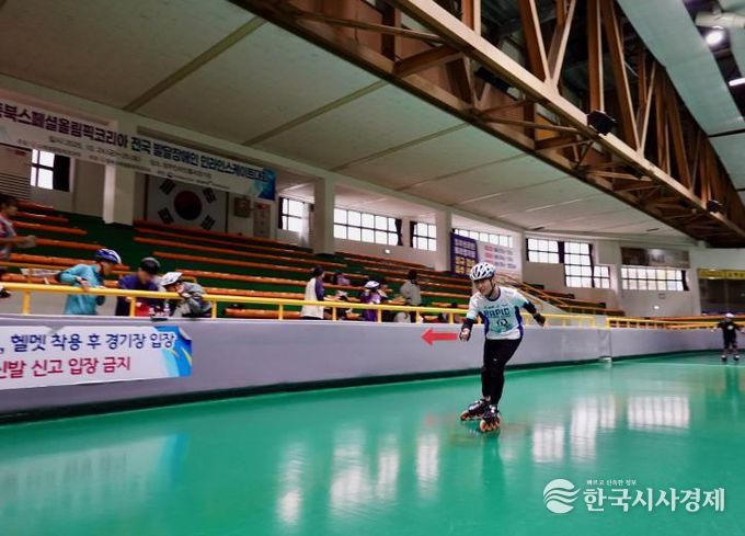 세종시장애인체육회 배선후 선수, 발달장애인 인라인스케이트대회 메달