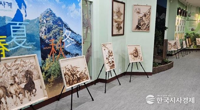 제9회 홍성군 우드버닝 전시회 개최