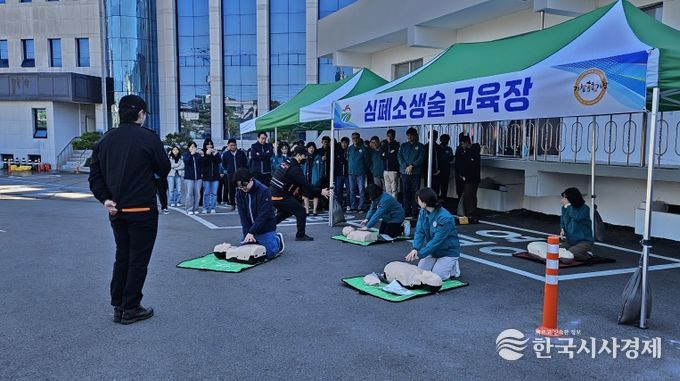 거창군, 거창소방서와 합동소방훈련 실시