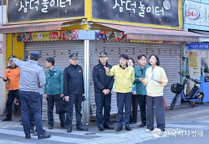 ‘핼러윈’ 앞두고 동성로 클럽골목 안전점검