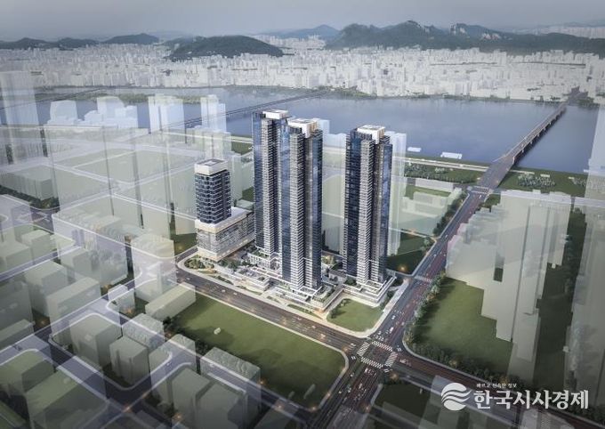 여의도 한양아파트 조감도