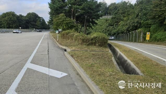 수석호평 도시고속도로 제초 완료 사진