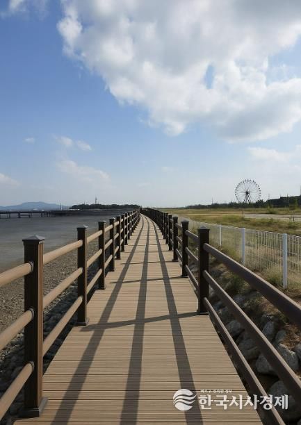 삽교호~음섬포구 해안둘레길 경관 사진
