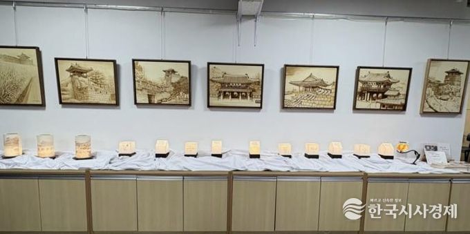 수원시 팔달구 행궁동,‘인두화 교실’작품전 개최