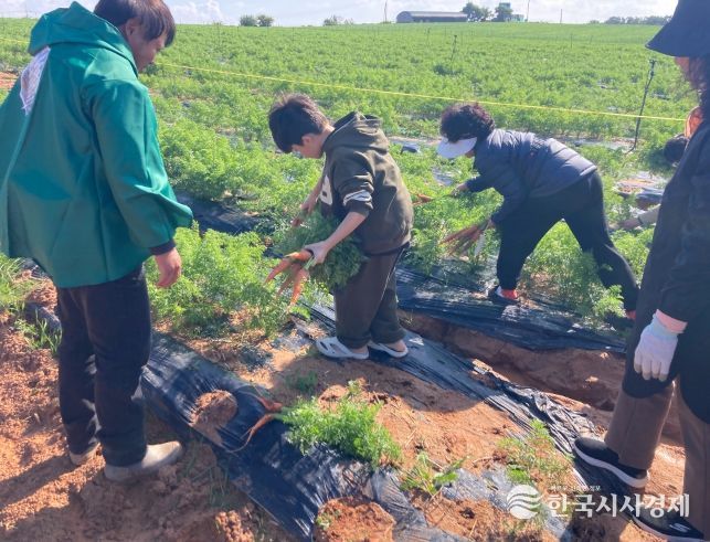 지난 1일 황토체험장에서 진행된 ‘제2회 황토야놀자 팜파티’