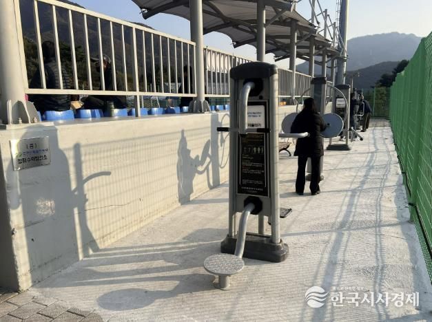 가평군 청평면, 생활체육공원에 운동기구 설치