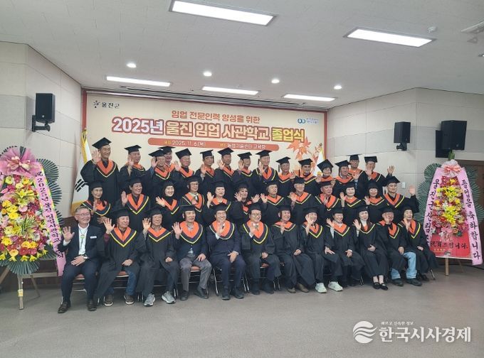 2025년 울진임업사관학교 졸업식