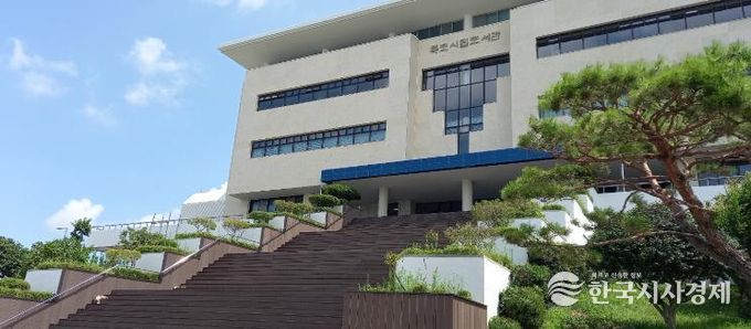 목포시립도서관 전경 사진