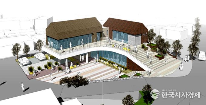 진북면 상생활력센터 조감도