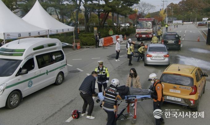 공주시, 겨울철 폭설 대응 민관군 합동훈련