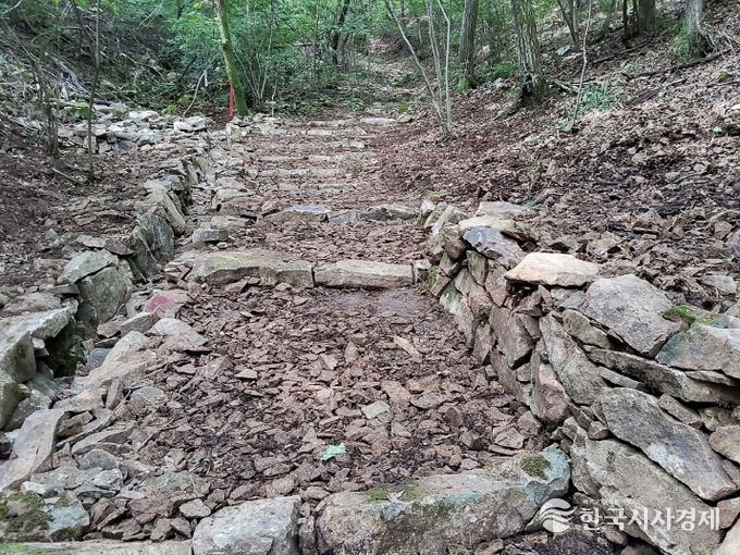 개삼터공원~물굴 등산로