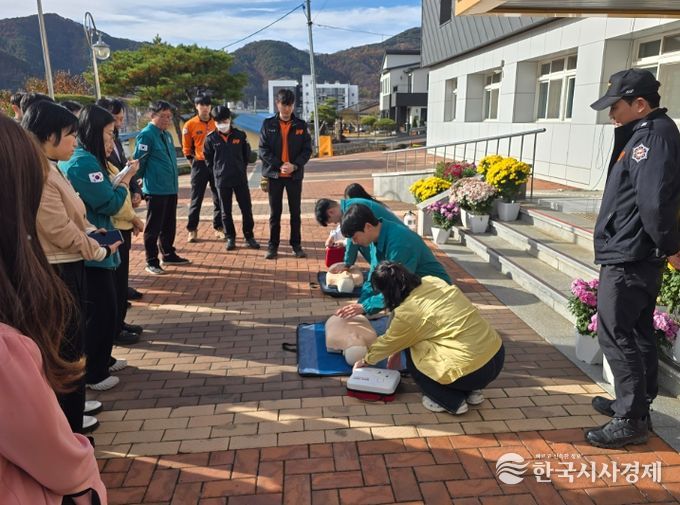 동절기 대비 민방위 화재 예방 훈련